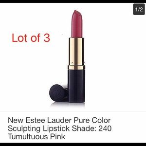3* Estée Lauder Lipstick : 240 Tumultuous Pink